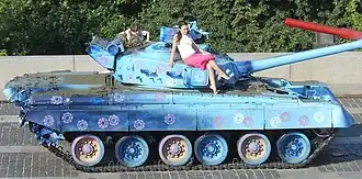 Опытный «Объект 478» 1981 года выпуска в Киевском «Музее истории Украины во Второй мировой войне»