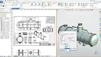 Параметрическая сборка и чертёж в T-FLEX CAD