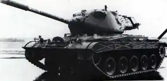 Первый прототип T42 на Абердинском полигоне