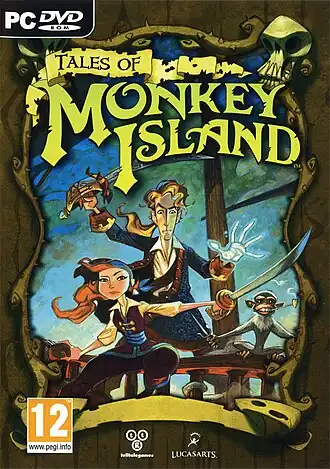 Плакат игры «Tales of Monkey Island»