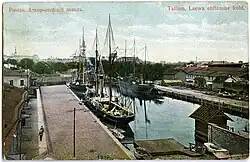 Адмиралтейский бассейн, открытка 1910 г.