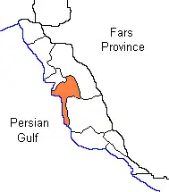 Тенгестан на карте