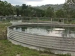 Бассейн для выращивания черепах аррау в Венесуэле