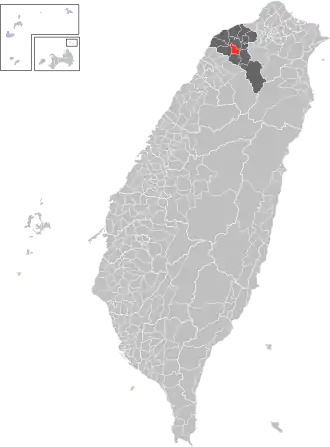 Пинчжэнь на карте