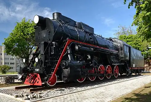 Памятник — паровоз, 2012 год