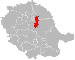 Сен-Жюэри на карте