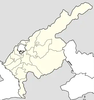 Янгибазар на карте