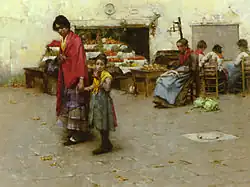 В базарный день (1887)