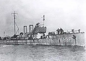 Миноносец Tb83F