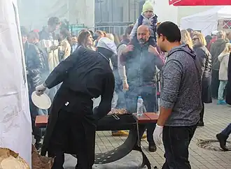 Празднование Тбилисобы в Москве в 2015 году