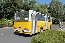 Ikarus 260.02, вид сзади (Йена,&nbsp;Германия)