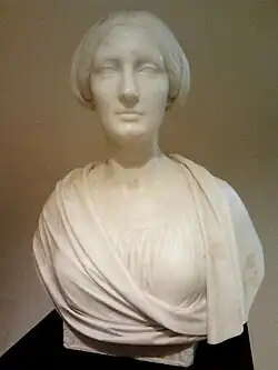 Пьетро Тенерани. Бюст Элизы Красинской, 1850-е годы, Национальный музей (Краков)