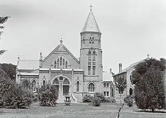 Конгрегационалистская церковь Дэншикоу в 1919 году
