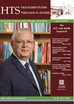 Обложка №1 за 2011 года. На обложке - профессор Университета Претории Андрис ван Аарде (англ.&nbsp;Andries van Aarde)