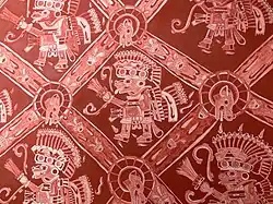 Реконструкция стены дворца Ателелько, Теотиуакан