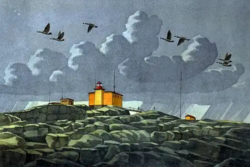 В.&nbsp;И. Овчинников«Маяк Териберский»