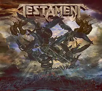 Обложка альбома Testament «The Formation of Damnation» (2008)