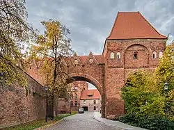 Руины Тевтонского замка в Торуне