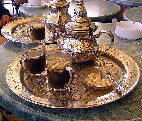 Тунисский чай с кедровыми орехами