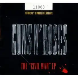 Обложка альбома Guns N’ Roses «The “Civil War” EP» (1993)