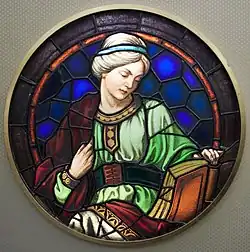 Аллегория Эрудиции. Витраж.