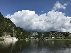 Река Белая у деревни Ишдавлетово