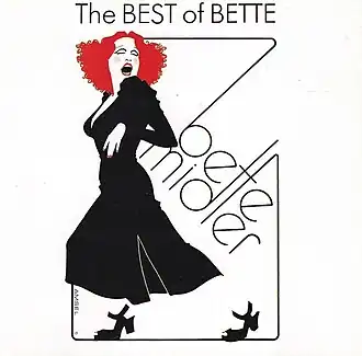 Обложка альбома Бетт Мидлер «The Best of Bette» (1978)
