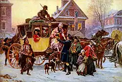 Рождество в Филадельфии в 1795 году.