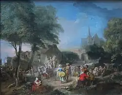 Сельские танцы. 1760—1762. Холст, масло. Музей Гетти, Калифорния