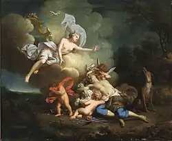 Смерть Адониса. Ок. 1718. Холст, масло. Частное собрание