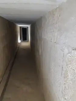 Прямолинейный участок прохода