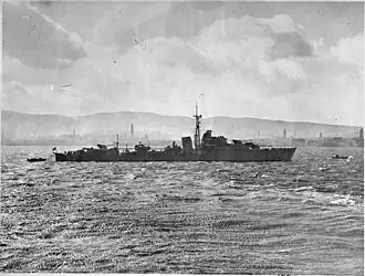 HMS Zealous, 1945 год