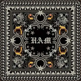 Обложка сингла Канье Уэста и Jay-Z «H•A•M» (2011)