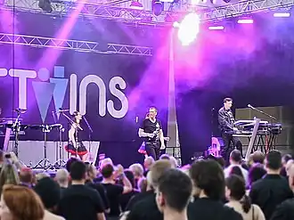 Концерт The Twins на фестивале Wave-Gotik-Treffen в 2011 году в Лейпциге