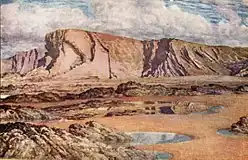 Стены старой Англии (прибрежные скалы во время отлива).