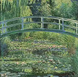 Water Lilies and the Japanese Bridge, 1897–1899, Художественный музей Принстонского университета