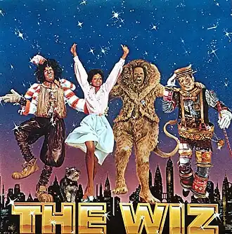 Обложка альбома Дайаны Росс,Майкла Джексона и других «The Wiz: Original Motion Picture Soundtrack» ()