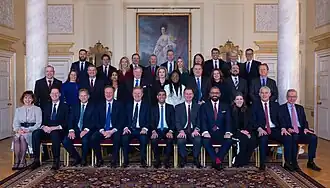 Кабинет Сунака в январе 2024 года