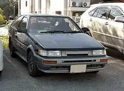 1985–1987 хетчбэк Toyota Corolla Levin GT-APEX (Япония)