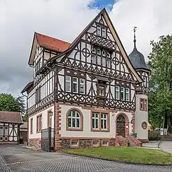 Почтовое отделение в Бад-Либенштайне (Германия)