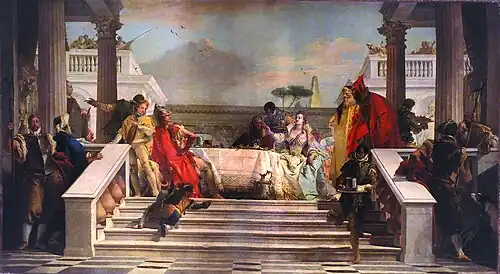 «Пир Клеопатры» (1747, Архангельское, Россия)