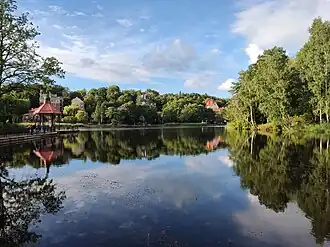 Вид на озеро Тихое