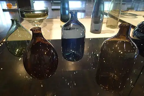 Декоративные бутылки Lintupullot, Iittala (1956).