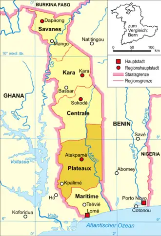 Плато на карте