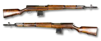 Самозарядная винтовка Токарева