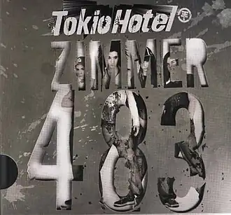 Обложка альбома Tokio Hotel «Zimmer 483» (2007)