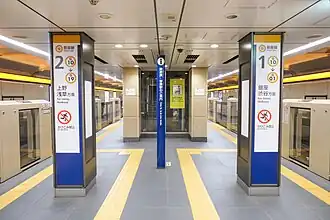 Платформа станции