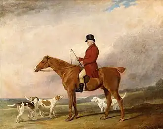 Tomas Rounding esq on his favorite hunter Span, ок.1830