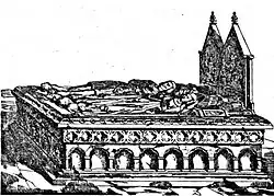 Надгробие Генриха и Аделаиды Бургундской, 1895 год.