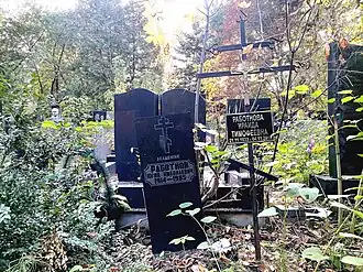 Могила академика Ю. Н. Работнова. 2022